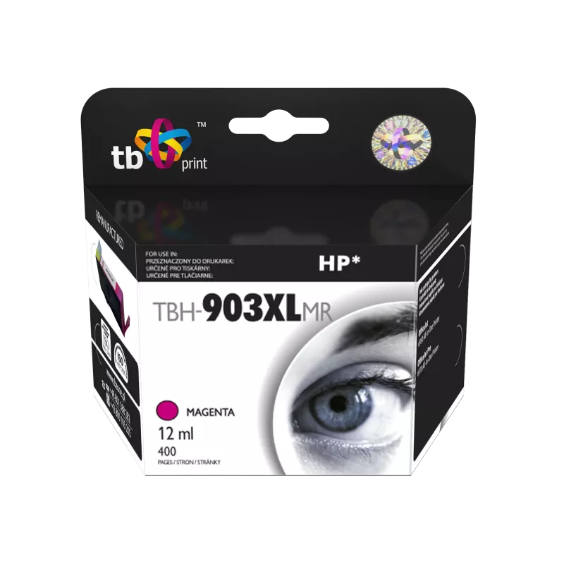Inkt voor HP OJ 6950 AiO TBH-903XLMR magenta hervuld