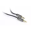Gembird CCAP-444-1M audiokabel 3,5mm zwart (CCAP-444-1M)