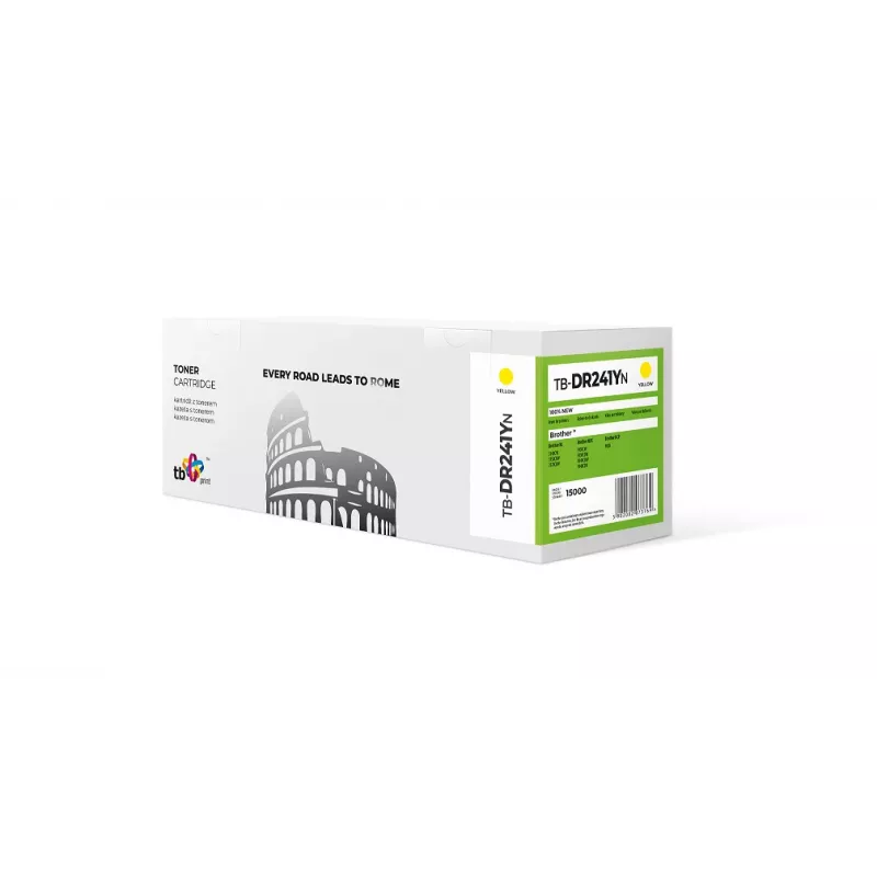 Trommeleenheid Brother DR241 TB-DR241YN 10000 pagina's geel
