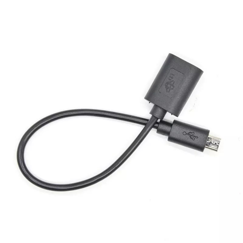 OTG-kabel TB AKTBXKUWOTG015B 15 cm, zwart, USB OTG-verbinding