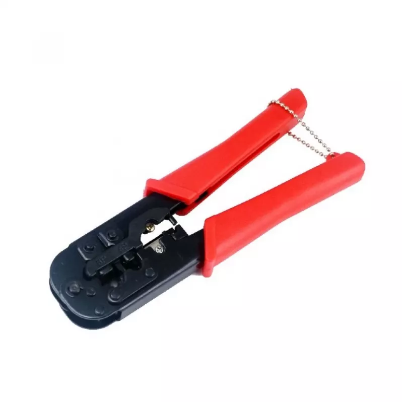 Gembird T-WC-04 kabelkrimptang krimpgereedschap zwart, rood