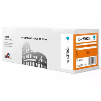 Toner voor OKI C310 TO-C310CN cyaan 100% nieuw