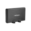NATEC NKZ-0448 RHINO externe USB 3.0-behuizing voor 3.5 inch SATA-hdd's zwart aluminium