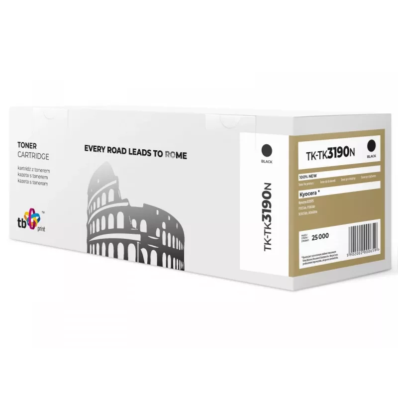 Toner TB compatibel met KyoceraTK-3190, Zwart, nieuw