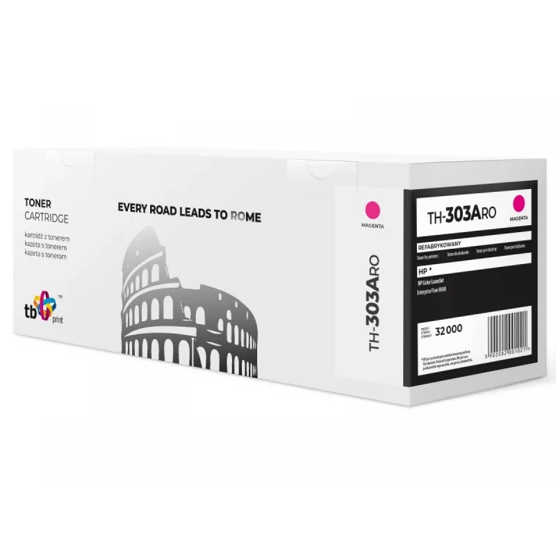 Toner TB compatibel met HP M880 CF303A, magenta, gereviseerd