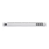 Managed L2-netwerkswitch UBIQUITI USW-Aggregation — 8 SFP+-slots, 10G-ondersteuning, ventilatorloos, 1U-rack, zilver