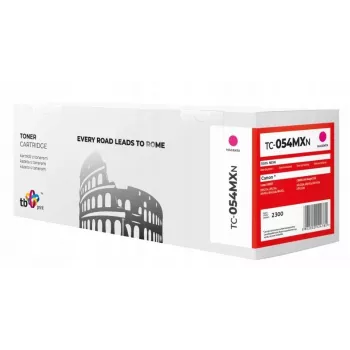 Toner voor Canon LBP620C 054H TC-054MXN magenta 100%