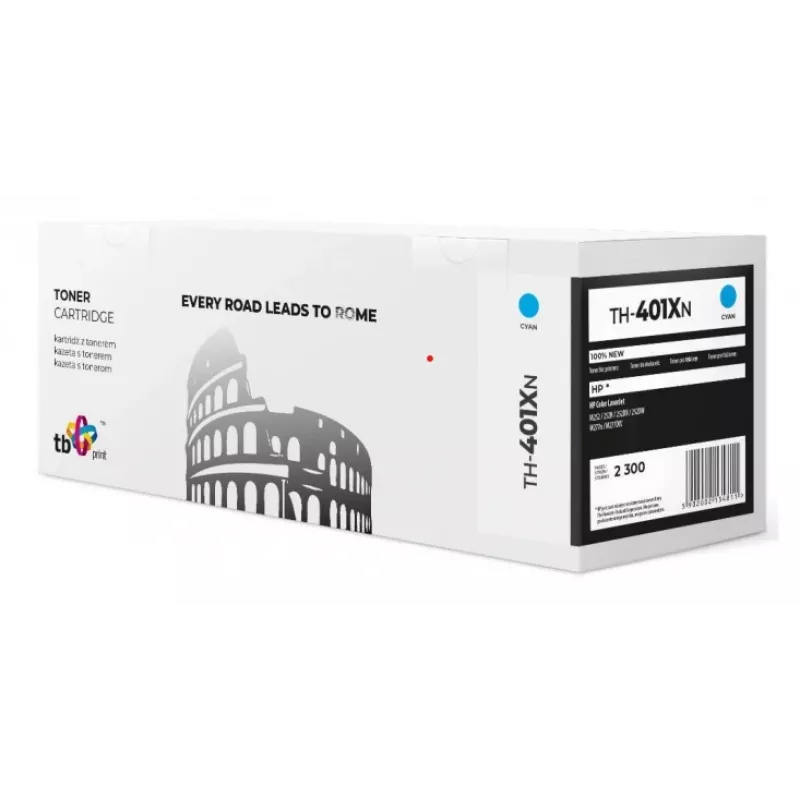 Toner voor HP CLJ M252/ 277 cyaan TH-410XN 100% nieuw