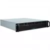 Serverbehuizing Inter-Tech 2U 2404L rack zwart, grijs