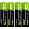 Green Cell GR02 NiMH AA oplaadbare batterijen, 4 stuks, 2000 mAh