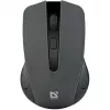 Draadloze optische muis DEFENDER MM-935 RF, dubbelhandig, 1600 DPI, grijs, USB-ontvanger, AAA-batterijen