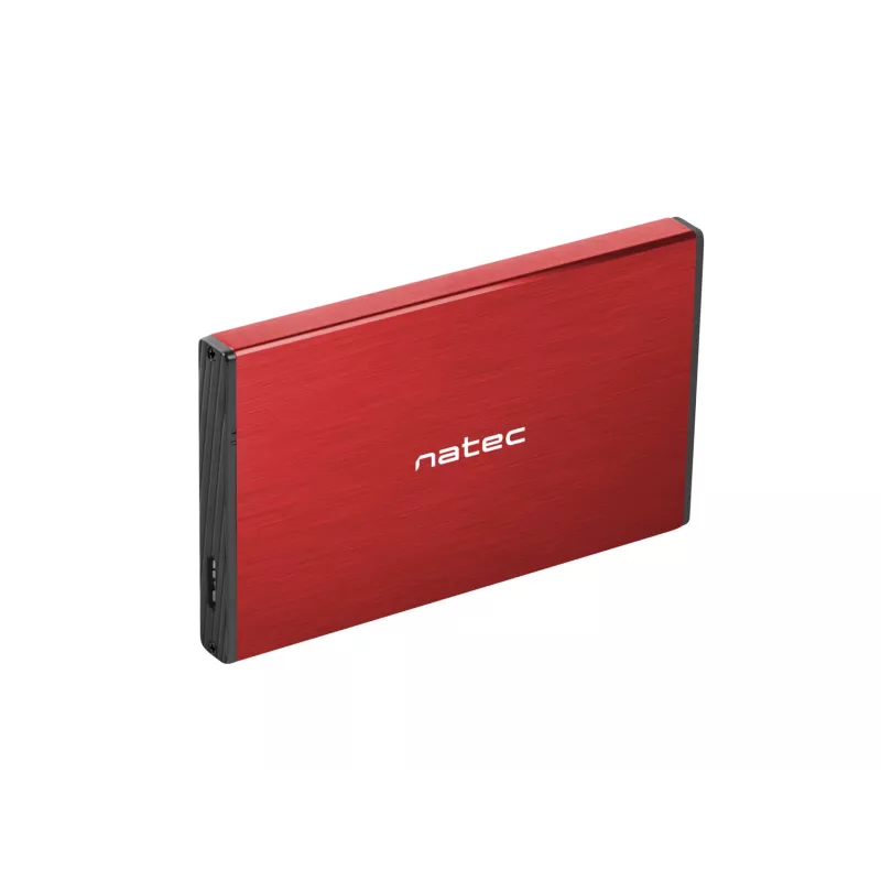 NATEC HDD-behuizing RHINO GO (USB 3.0, 2.5, RED)