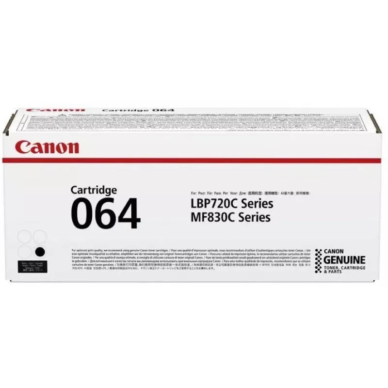 Canon 064 tonerpatroon 1 stuks origineel zwart