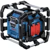 Bosch GPB 18V-5 C Professional draagbare digitale radio aluminium, zwart, blauw