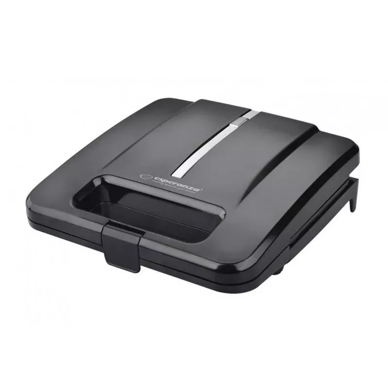 Esperanza PARMIGIANO EKT010 tosti-ijzer, 1000 W, zwart