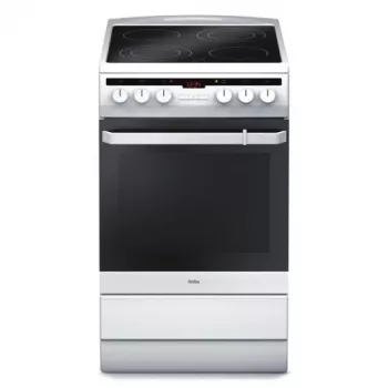 Vrijstaand fornuis Amica SHC 5874 W elektrisch keramisch 4 zones