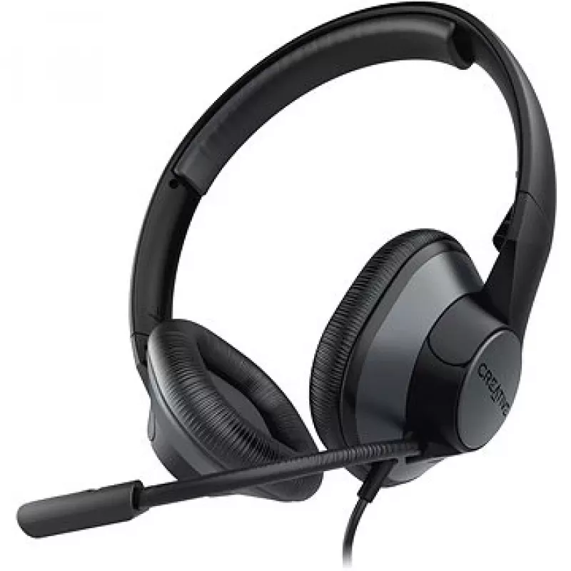 Creative 51EF0960AA000 HS-720 V2 on-ear headset zwart zilver