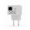 Netwerk-repeater Gembird WNP-RP300-03, 300 Mbit/s, 2,4 GHz, 3 dBi interne antenne, 1x RJ-45