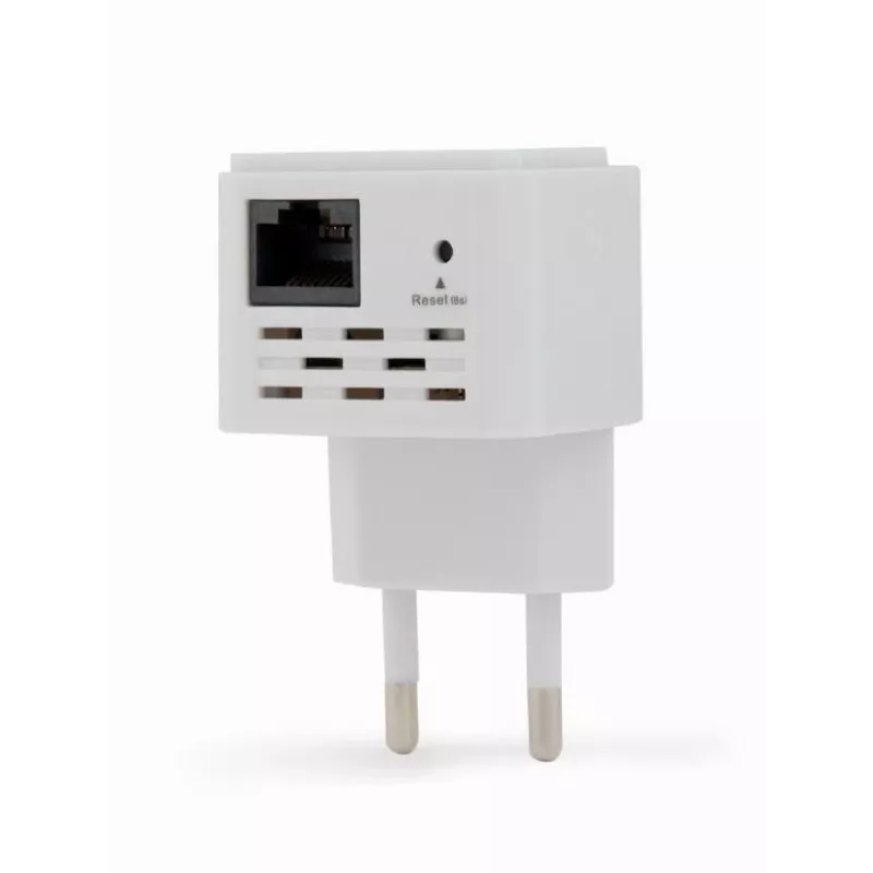Netwerk-repeater Gembird WNP-RP300-03, 300 Mbit/s, 2,4 GHz, 3 dBi interne antenne, 1x RJ-45