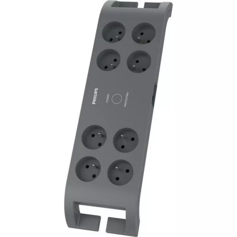 Overspanningsbeveiliging Philips SPN3180A/60 – 8 stopcontacten, 2,0 m kabel
