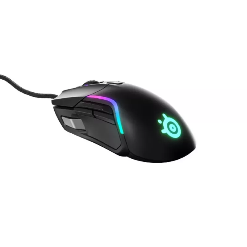 SteelSeries Rival 5 gamingmuis, zwart, 18000 DPI, USB