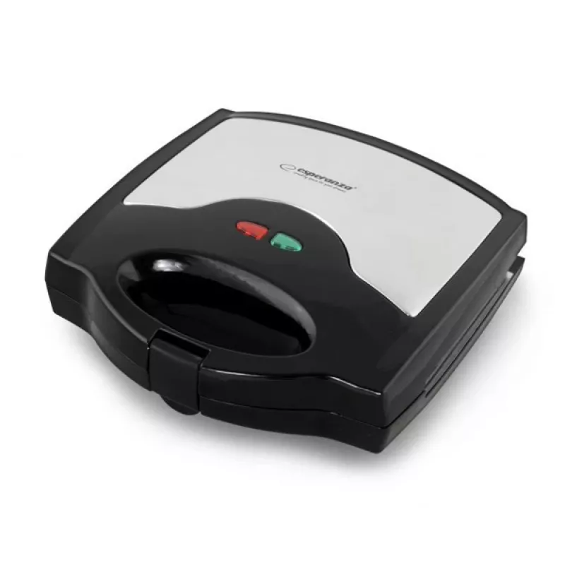 Esperanza EKT005 sandwichmaker 700 W zwart, grijs