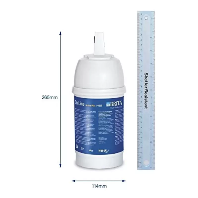 BRITA P1000 waterfilterpatroon voor kraan - enkel, blauw