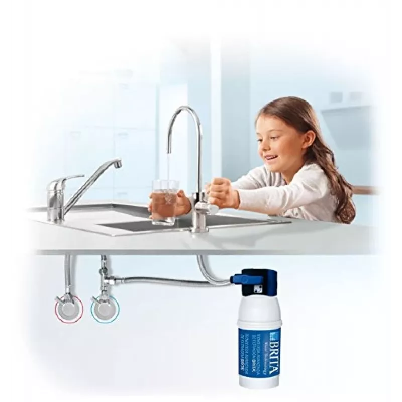 BRITA P1000 waterfilterpatroon voor kraan - enkel, blauw
