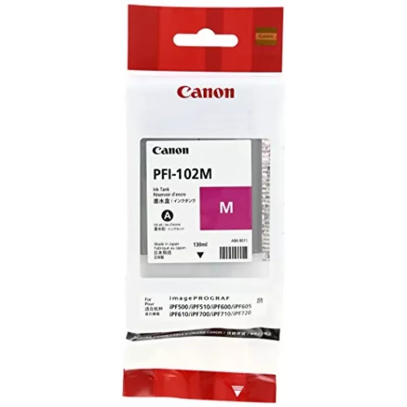 Canon PFI-102M inktcartridge 1 stuk origineel magenta