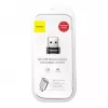Baseus USB-stekker naar Type-C-bus adapter converter zwart