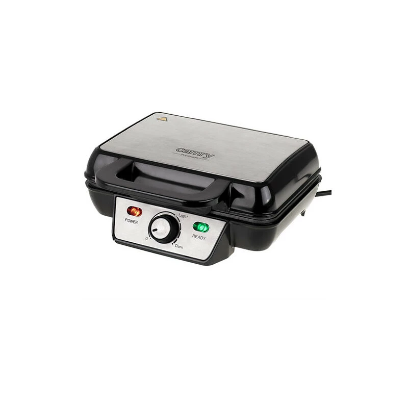 Camry CR 3046 wafelijzer 2 S zwart 1000 W (CR 3046) - Adler