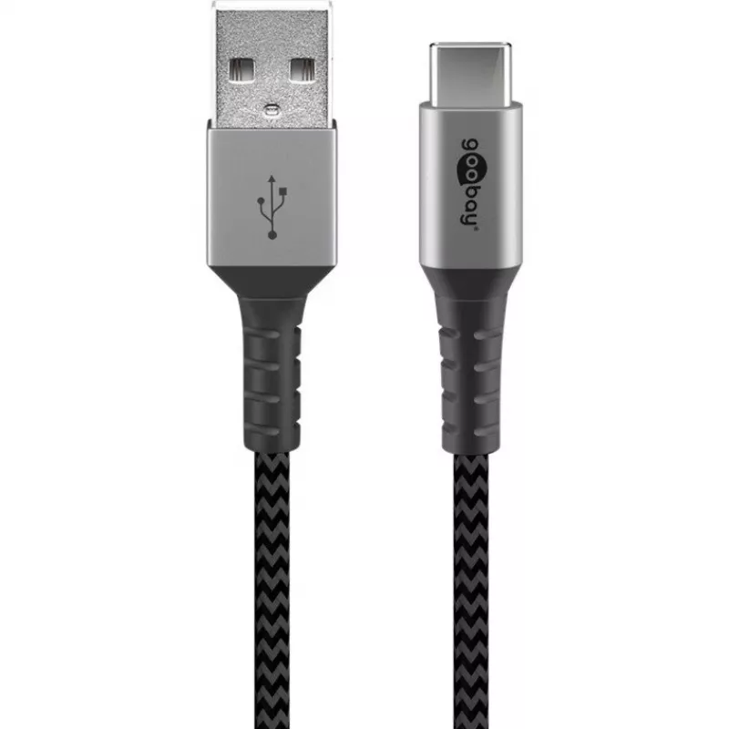 Wentronic 49296 USB-kabel zwart