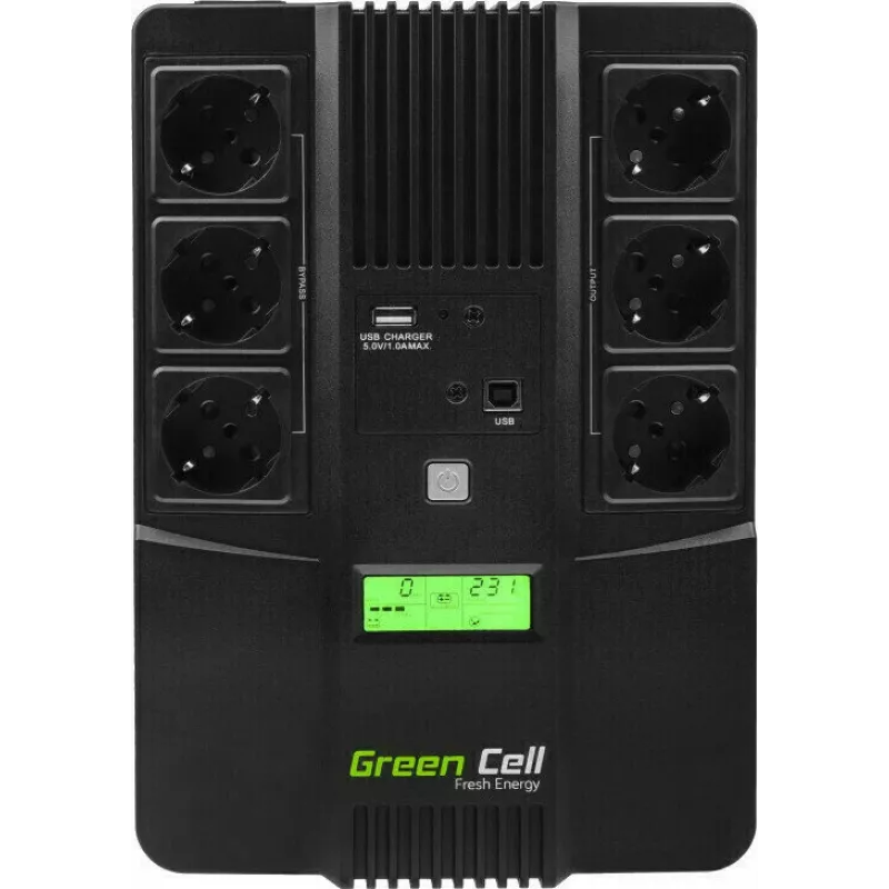 Green Cell PowerStream KABGC07 USB-C-naar-Lightning-kabel, 1 m, PD, Apple MFi, zwart