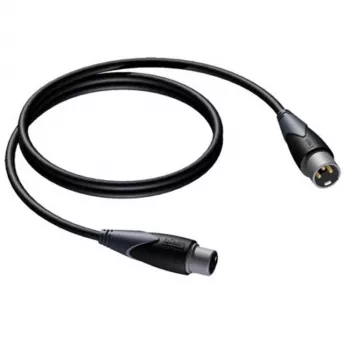 Audiokabel Procab XLR-stekker naar XLR-bus 5 m (model 1KPCL118)