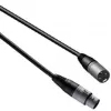 KABEL XLR MALE-XLR FEMALE 0,5 M