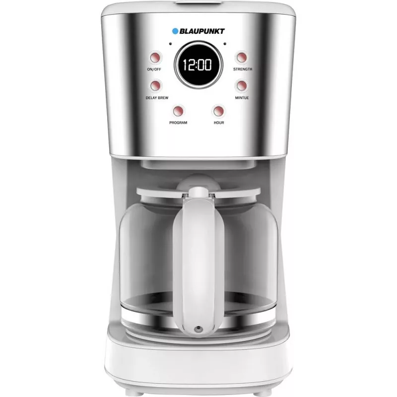 Blaupunkt CMD802WH Display 1,5 l zilveren filterkoffiezetapparaat