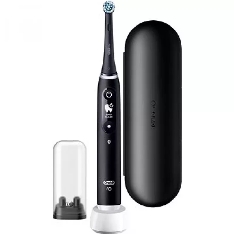 Oral-B iO6 elektrische tandenborstel met tas zwart Onyx