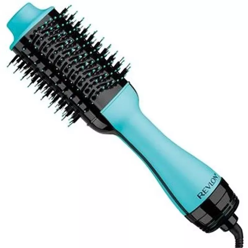 Revlon RVDR5222 One-Step haardroger en volumizer heteluchtborstel, groen