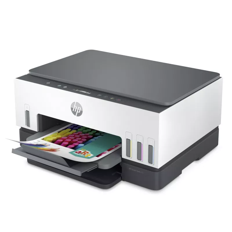 Multifunctionele printer HP Smart Tank 670 — thermal inkjet, kleur, A4, Wi‑Fi/Bluetooth, duplex, 4800x1200 DPI
