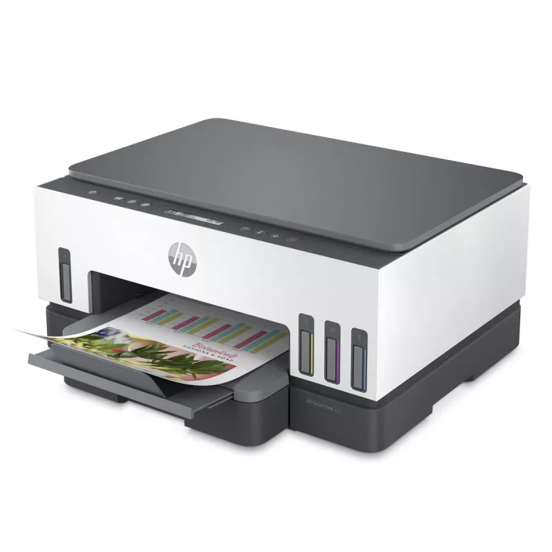 Multifunctionele printer HP Smart Tank 720 — thermische inkjet, kleur, A4, Wi‑Fi, duplex, 4800x1200 dpi