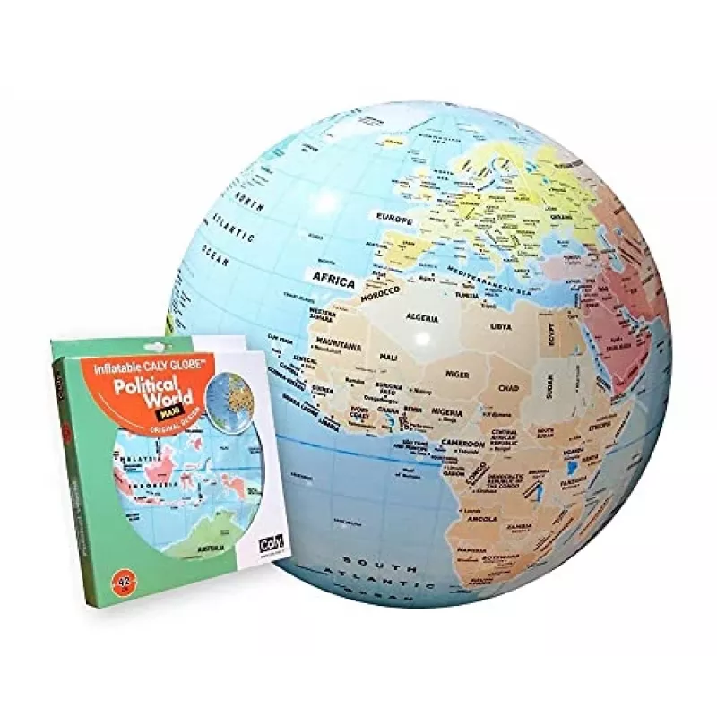Globe Ball MG DYSTRYBUCJA model C009 — politieke wereld, 42 cm diameter