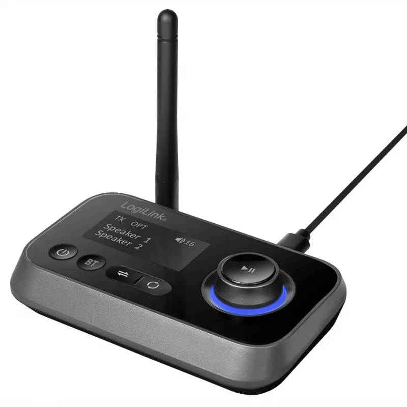 LogiLink BT0062 Bluetooth audiotransmitter/ontvanger BT 5.0 10 m bereik