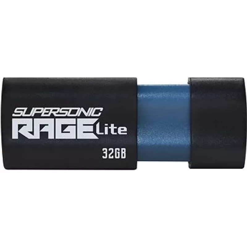 Patriot Memory Supersonic Rage Lite USB-stick 32 GB USB Type-A 3.2 Gen 1 (3.1 Gen 1) zwart, blauw