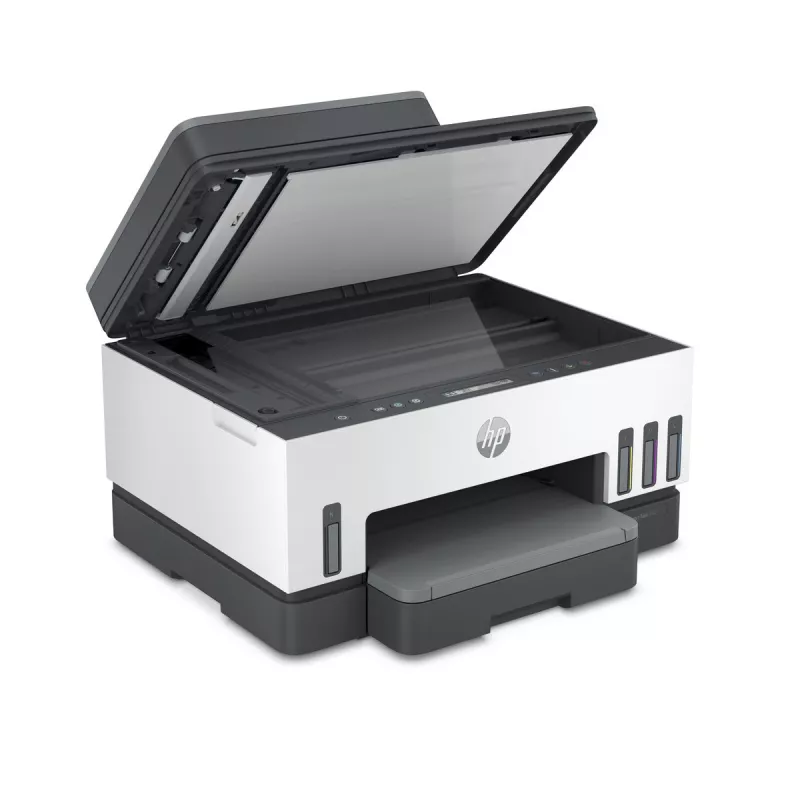 HP Smart Tank 750 multifunctionele printer, inkttank, kleur, WLAN, Smart App, duplex, ADF, automatische documentinvoer