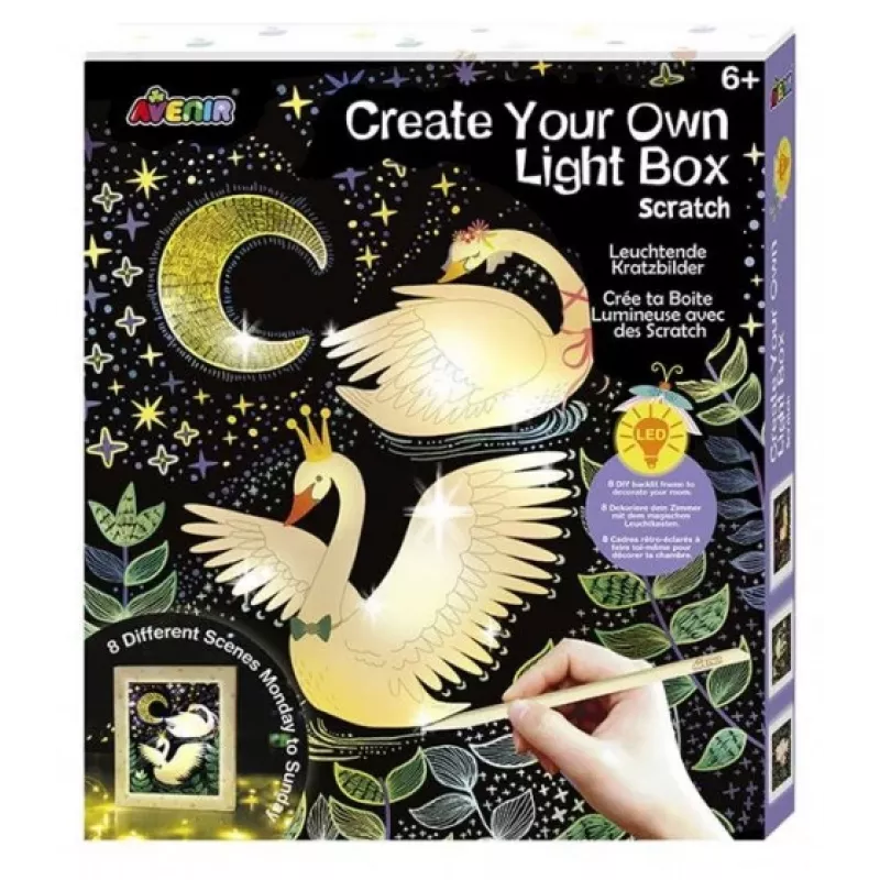 Avenir Create Your Own Lightbox - knutselen voor kinderen van 6 tot 7 jaar - Fat Brain Toys