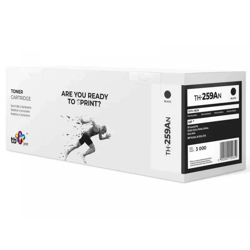 Toner voor HP LJ Pro M404 CF259A TH-259AN 100% nieuw zwart