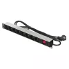 Alantec 19-inch 1U stekkerblok, 8x CEE 7/5, Switch, 1,8m (PZ081U)
