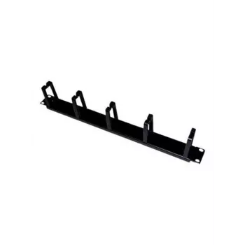 Alantec PK009 kabelorganizer wandkabelhouder zwart 1 stuks