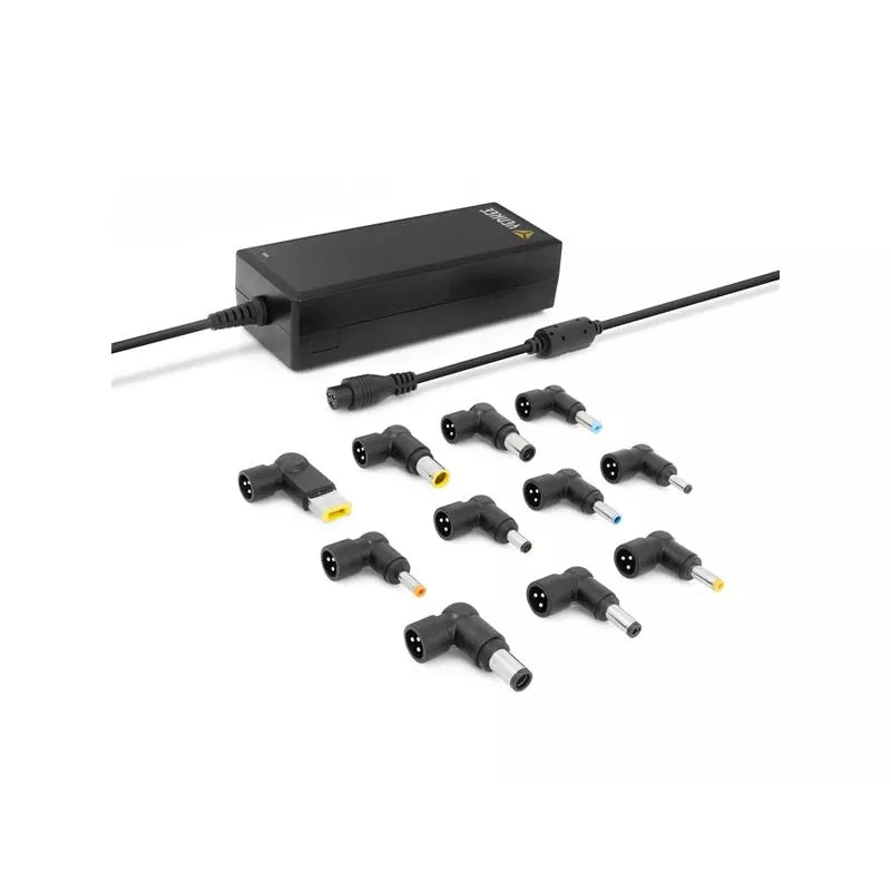 Universele voeding voor 90W laptop, set met 11 stekkers