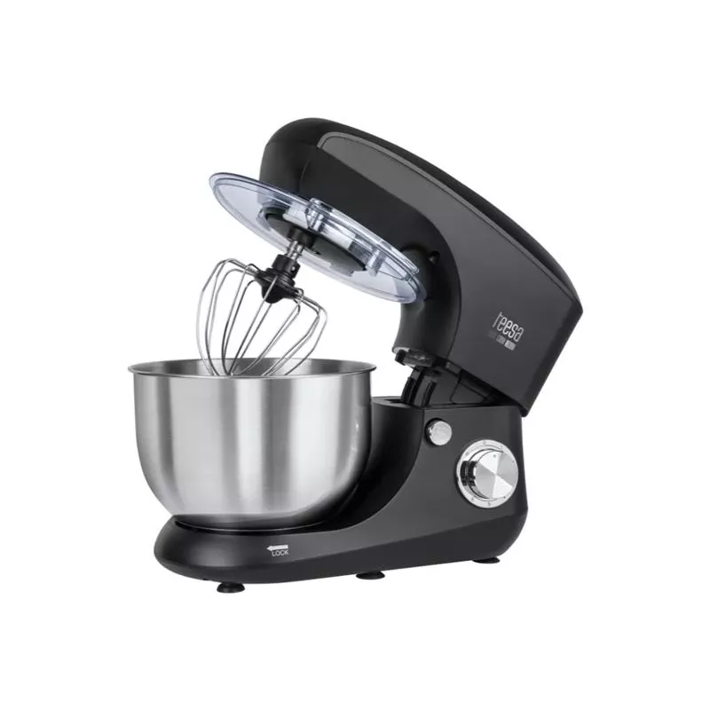 TEESA keukenmachine EASY COOK Single zwart TSA3545-B 1000W 4L